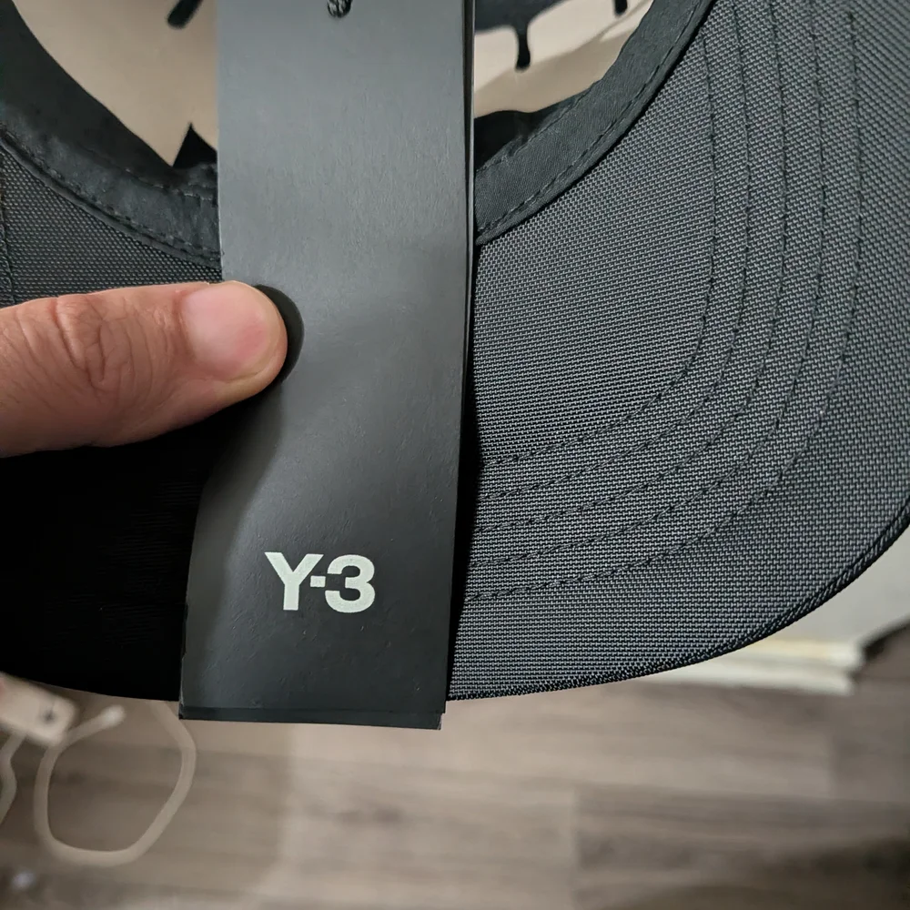 Adidas Y-3 Black Nylon Premium Cap Brand New With Tags - Picture 3 of 5